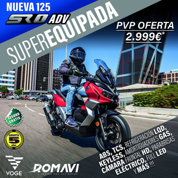 VOGE SR1ADV 125 - Imagen 7