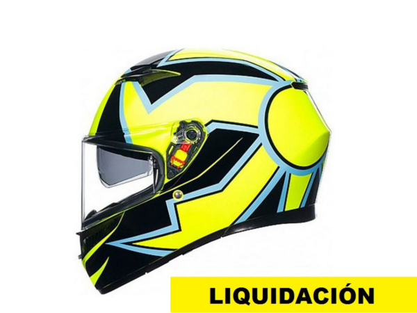 AGV casco moto integral K3 Rossi WT Phillip Island 2005