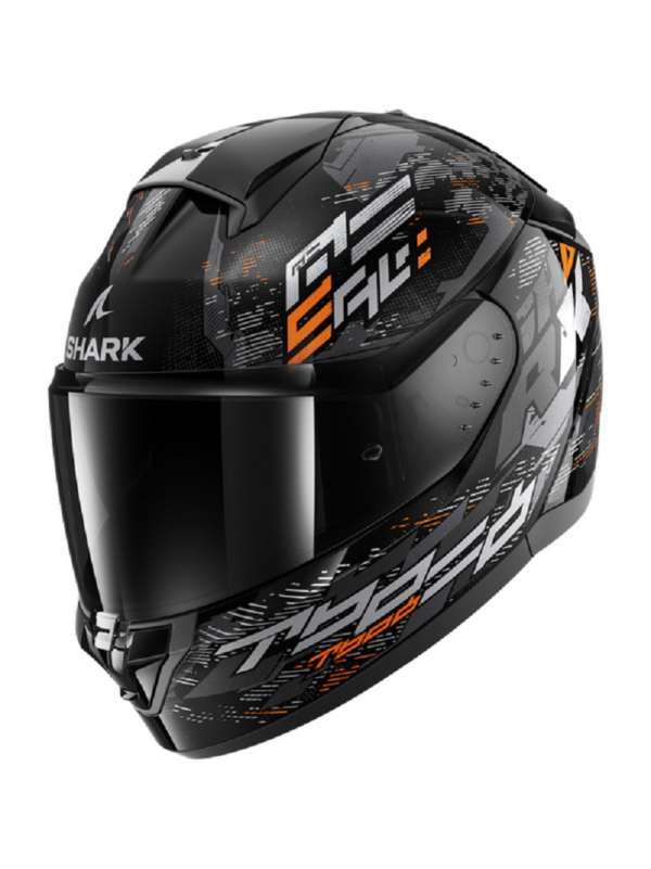 Shark Casco Moto Integral Ridill 2 Molokai naranja