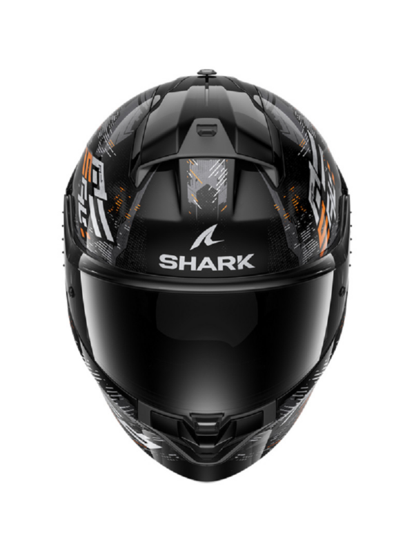 Shark Casco Moto Integral Ridill 2 Molokai naranja - Imagen 3