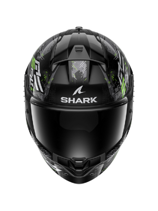 Shark Casco Moto Integral Ridill 2 Molokai verde - Imagen 2