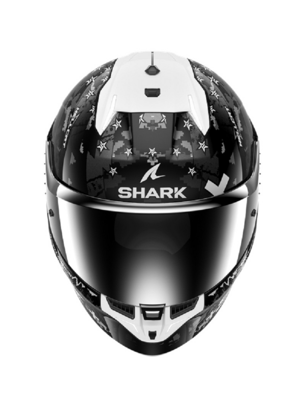Shark Casco Moto Integral SKWAL i3 Hellcat blanco - Imagen 4