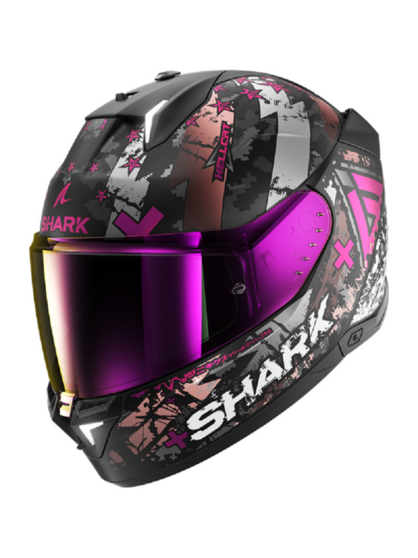 Shark Casco Moto Integral SKWAL i3 Hellcat rosa