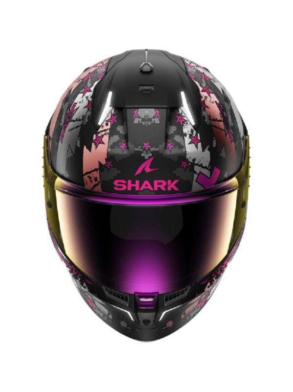Shark Casco Moto Integral SKWAL i3 Hellcat rosa - Imagen 4