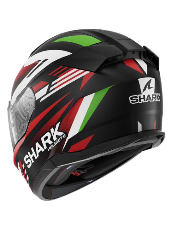 Shark Casco Moto Integral D-SKWAL 3 Blast-R Firstlap rojo - Imagen 3