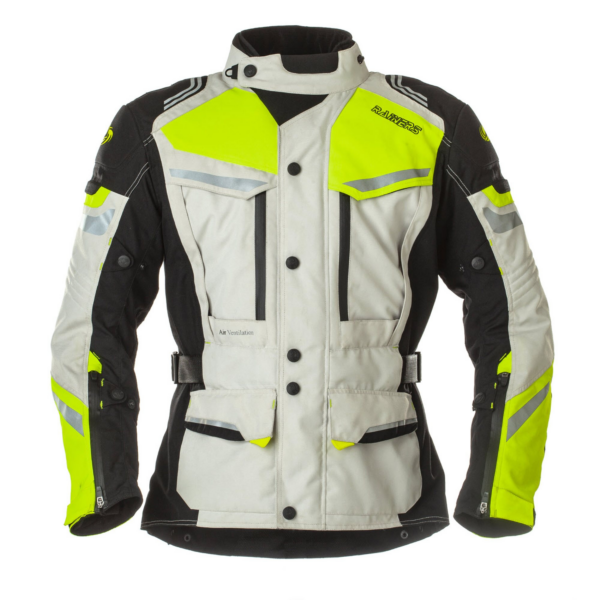 Rainers chaqueta moto tricapa Tanger gris