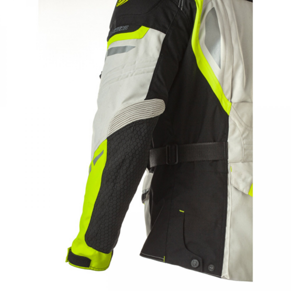 Rainers chaqueta moto tricapa Tanger gris - Imagen 4