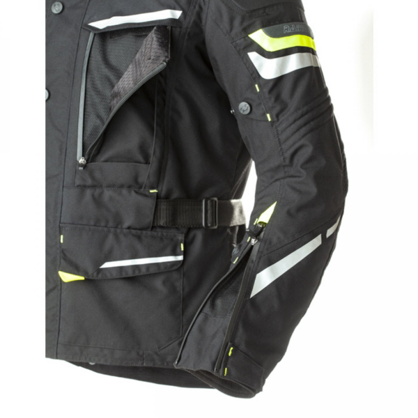 Rainers chaqueta moto tricapa Tanger negro fluor - Imagen 3