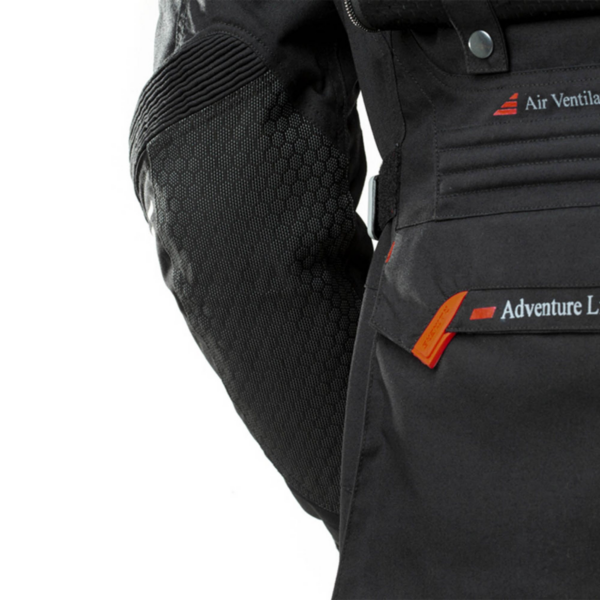 Rainers chaqueta moto tricapa Tanger negro - Imagen 4