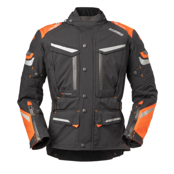 Rainers chaqueta moto tricapa Tanger naranja