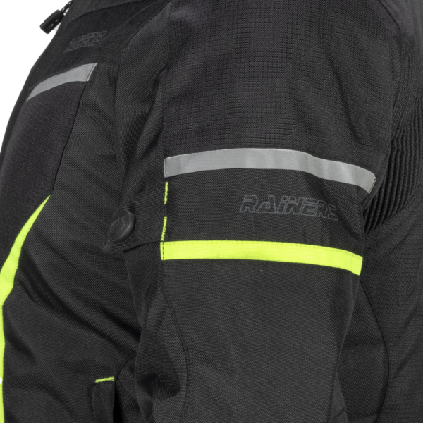Rainers chaqueta moto mujer Electra fluor - Imagen 4