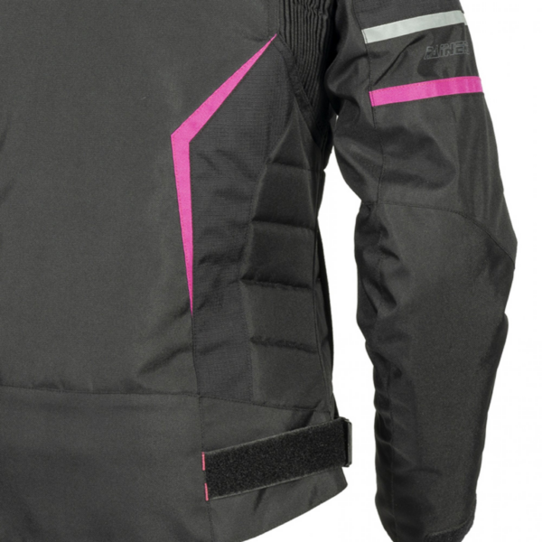 Rainers chaqueta moto mujer Electra rosa - Imagen 5