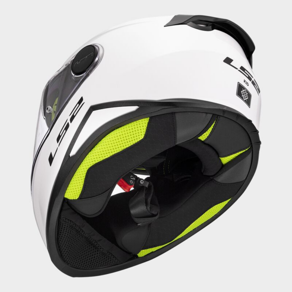 LS2 casco moto infantil FF812 blanco - Imagen 5