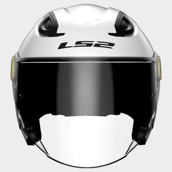 LS2 casco moto infantil Funny II OF622 blanco - Imagen 3