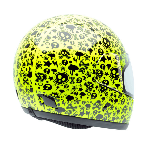 NZI casco moto infantil Activy Bones - Imagen 3