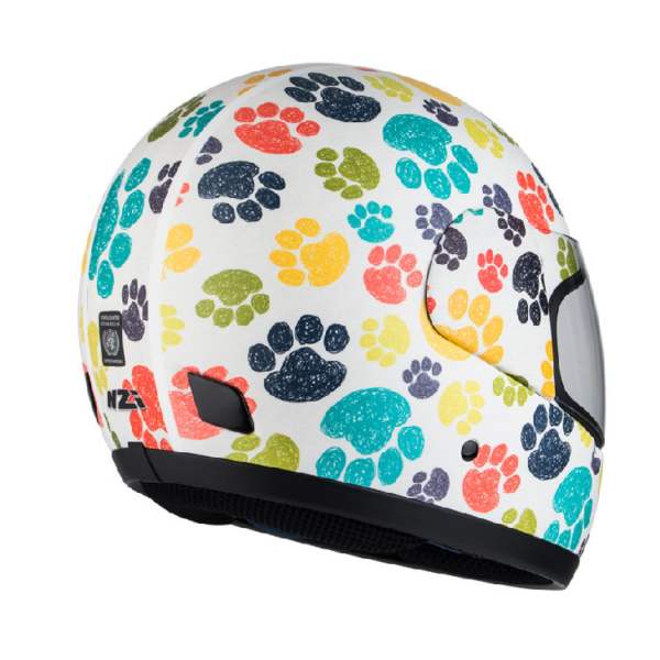NZI casco moto infantil Activy Pawprints - Imagen 3