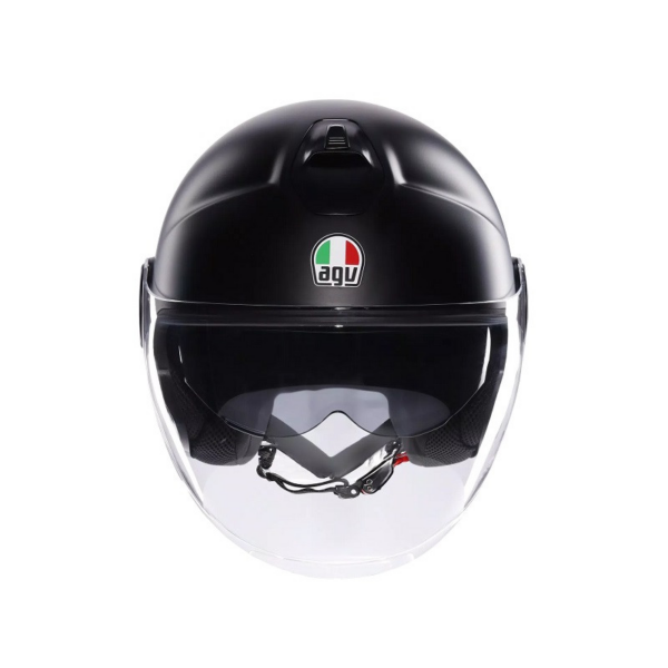AGV casco moto jet Eteres negro mate E2206 - Imagen 5