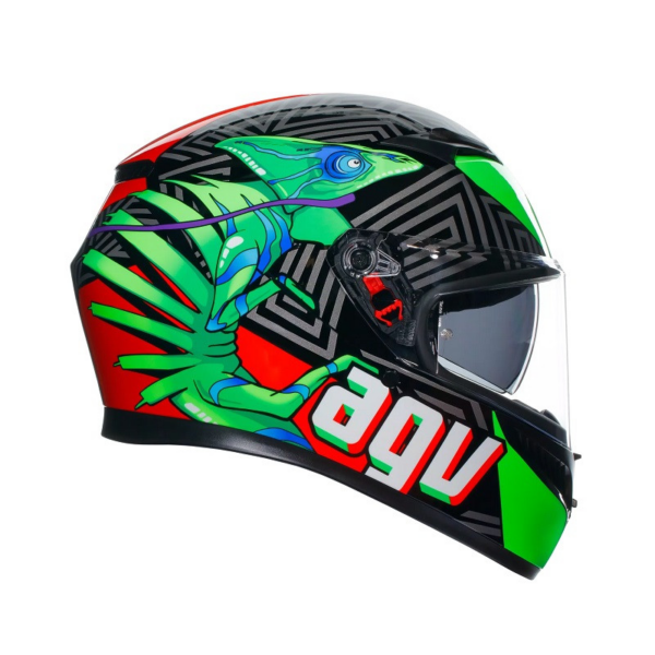 AGV casco moto integral K3 Kamaleon E2206 - Imagen 3