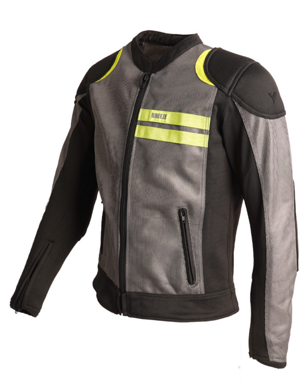 By city chaqueta moto verano Breeze gris