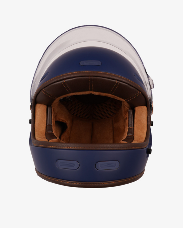 By City casco moto integral Roadster III azul mate - Imagen 6