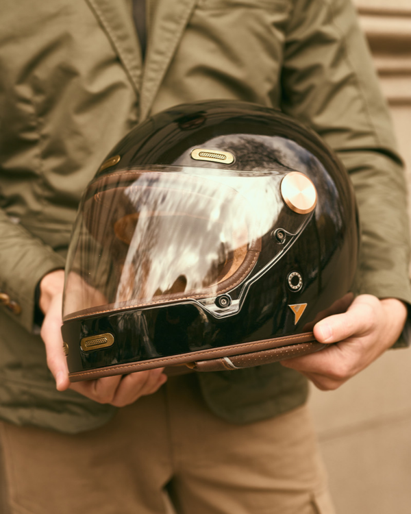 By City casco moto integral Roadster III negro brillo - Imagen 2