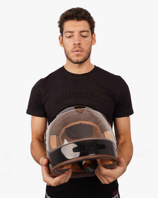 By City casco moto integral Roadster III negro brillo - Imagen 4