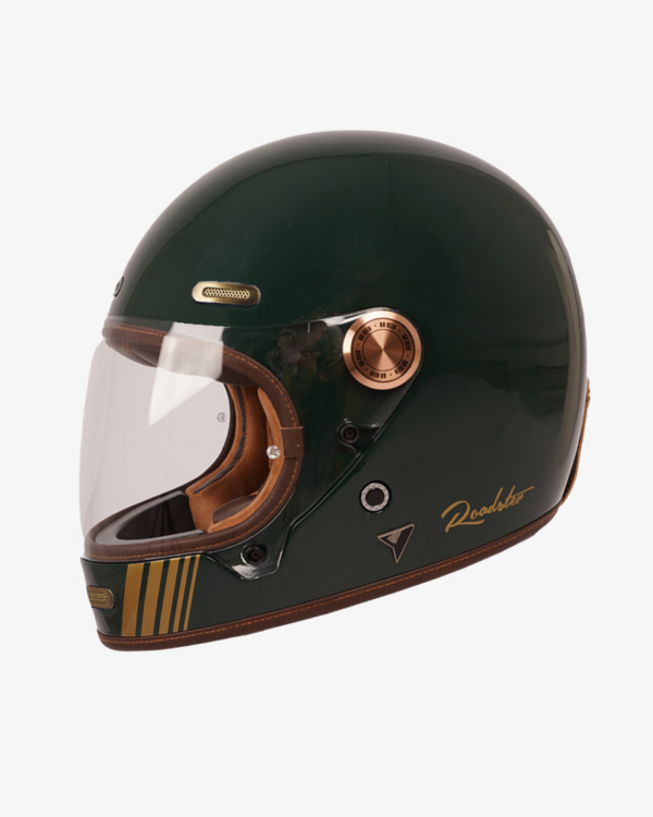 By City casco moto integral Roadster III verde