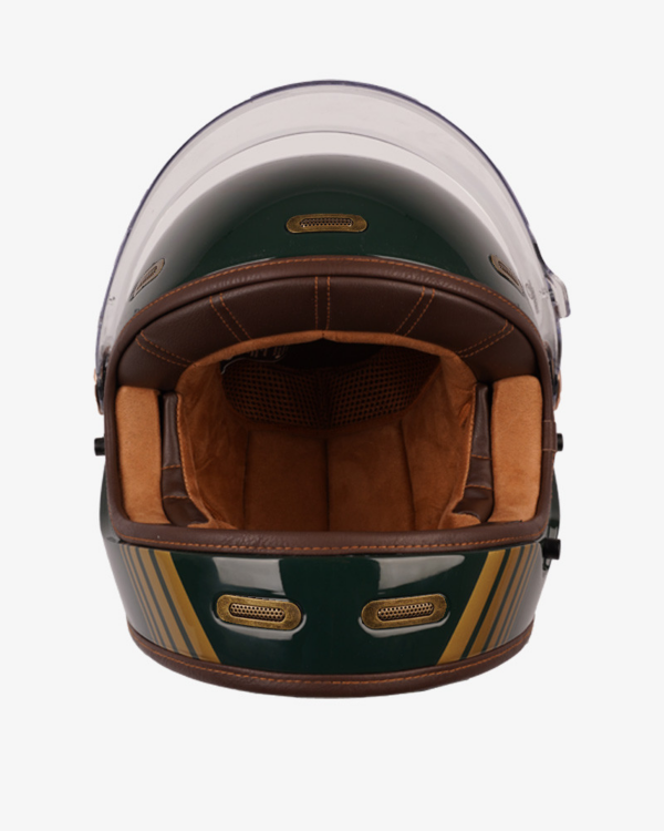 By City casco moto integral Roadster III verde - Imagen 5