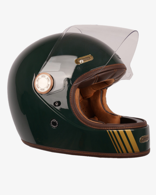 By City casco moto integral Roadster III verde - Imagen 2