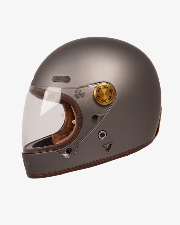 By City casco moto integral Roadster III gris mate