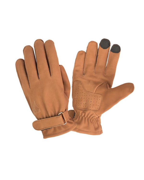 By City Guantes Moto Texas marron