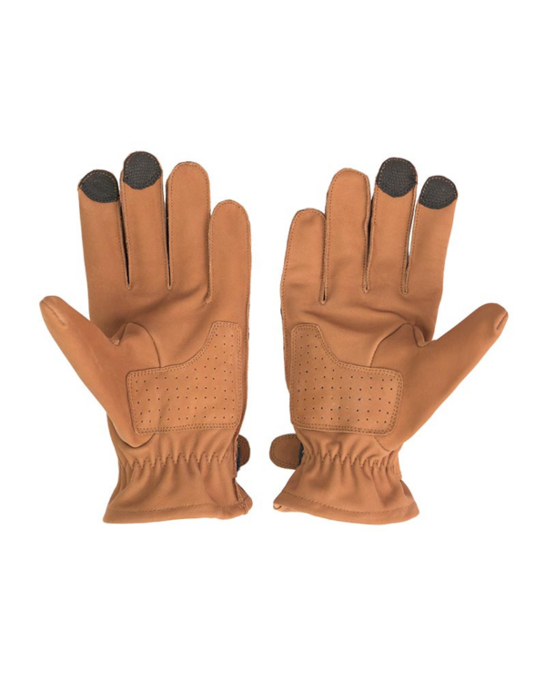 By City Guantes Moto Texas marron - Imagen 3