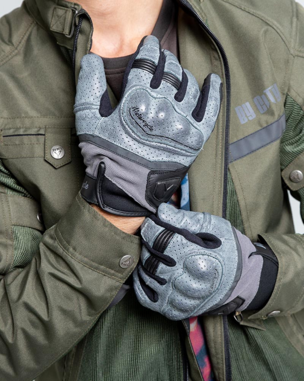 By City Guantes Moto Tokio gris