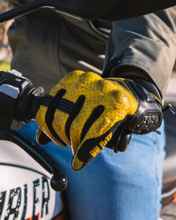 By City Guantes Moto Tokio amarillo - Imagen 3