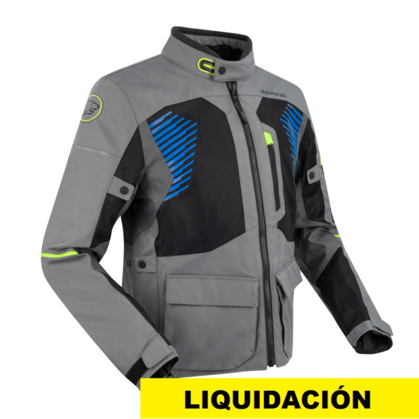 Bering chaqueta moto Bakundu azul