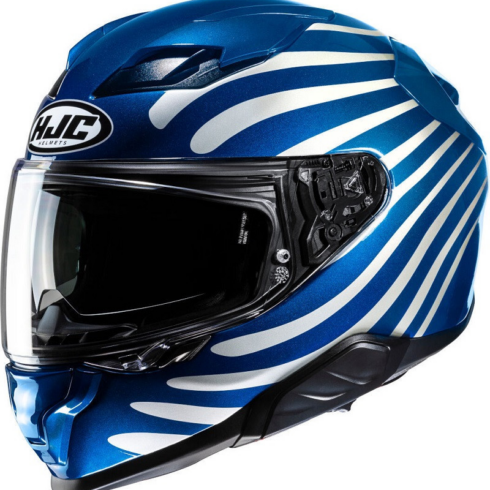 HJC casco moto integral F71 Zen MC2 Azul