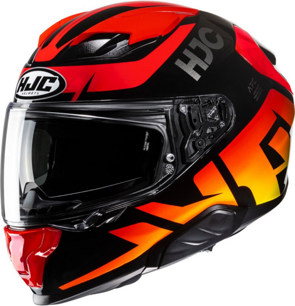 HJC casco moto integral F71 Bard MC1 rojo