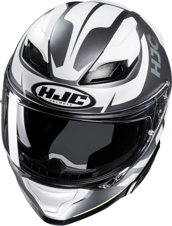 HJC casco moto integral F71 Bard MC4HSF verde - Imagen 3