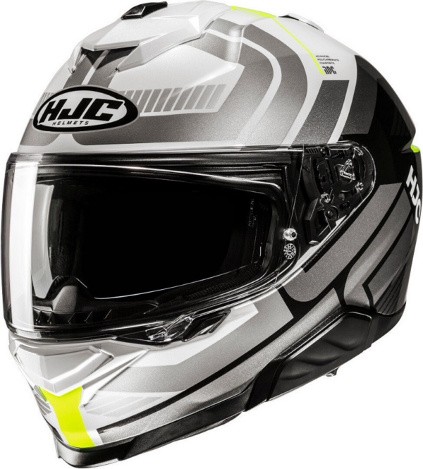 HJC casco moto integral I71 Viz MC3H fluor