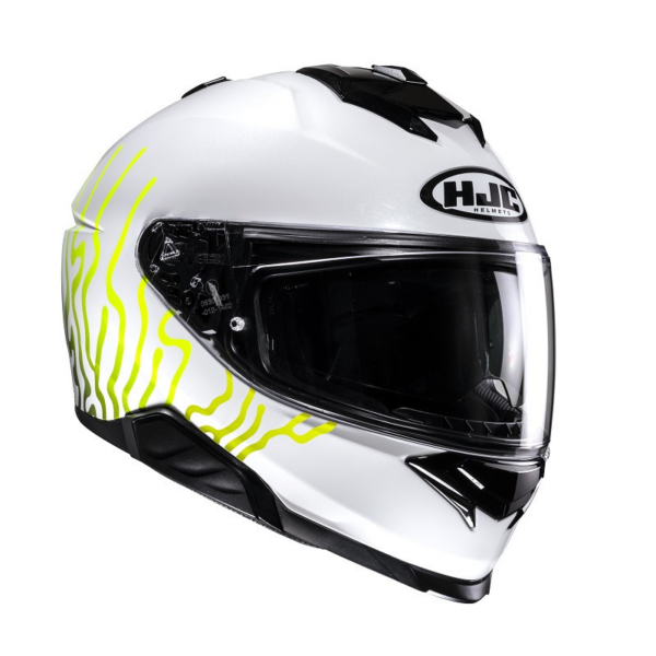 HJC casco moto integral I71 Celos MC3H Fluor