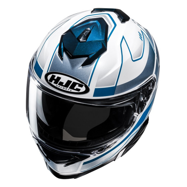 HJC casco moto integral I71 Iorix MC2 Azul - Imagen 3