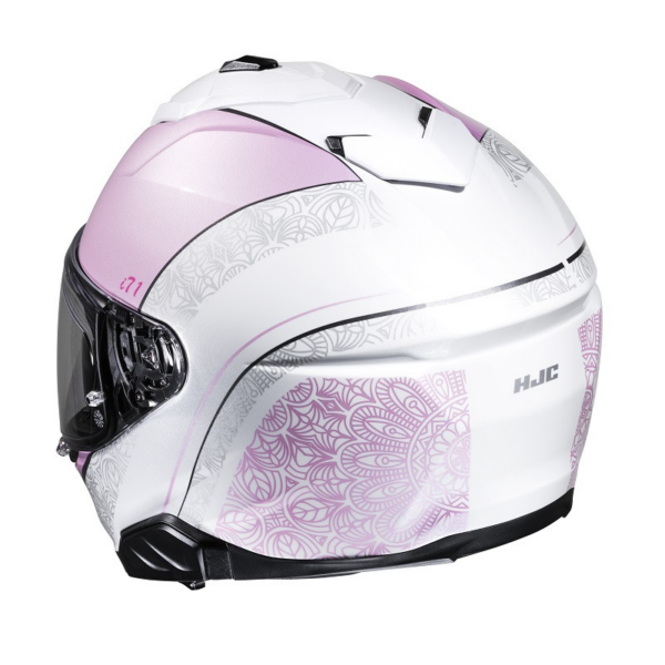 HJC casco moto integral I71 Sera MC8 Rosa - Imagen 4