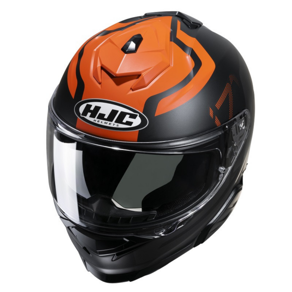 HJC casco moto integral I71 Enta MC7SF Naranja - Imagen 3