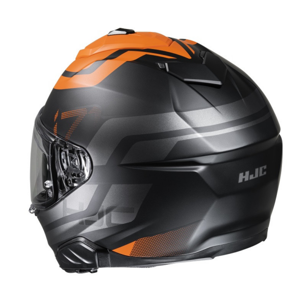 HJC casco moto integral I71 Enta MC7SF Naranja - Imagen 4