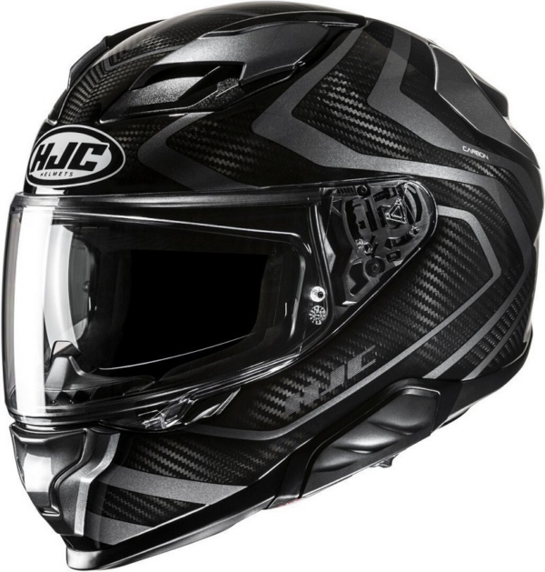 HJC casco moto integral F71 Carbon nevio MC5 gris