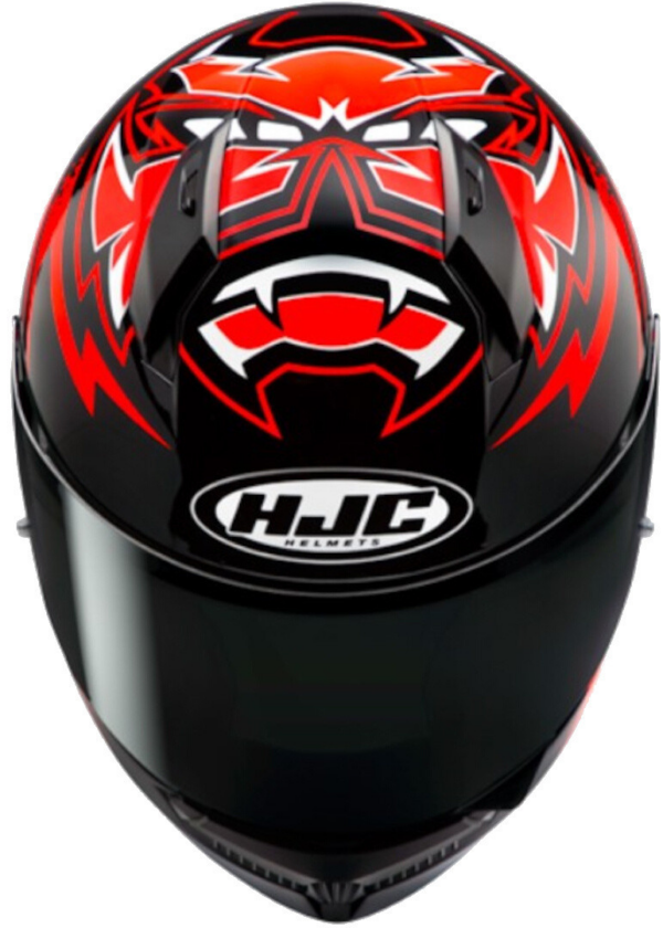 HJC casco moto integral C10 Diablo Mask - Imagen 4