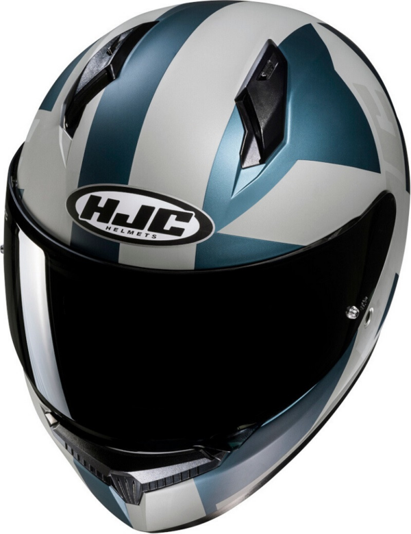 HJC casco moto integral C10 Tez MC2SF azul - Imagen 2