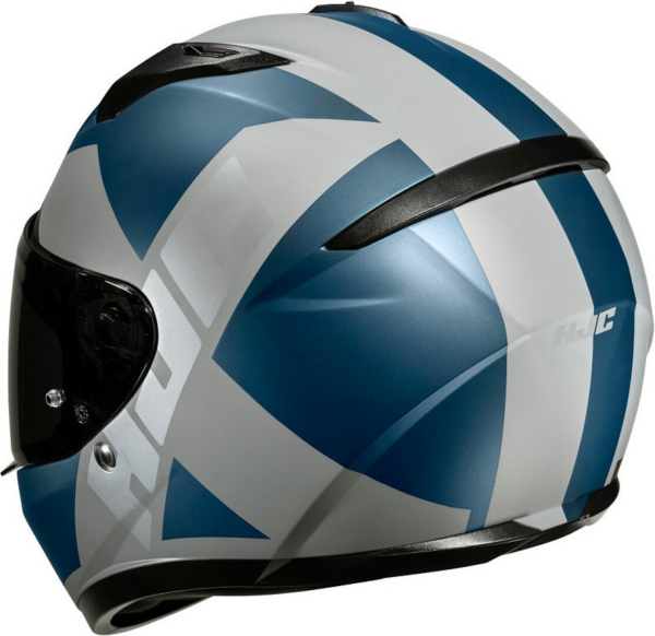 HJC casco moto integral C10 Tez MC2SF azul - Imagen 4