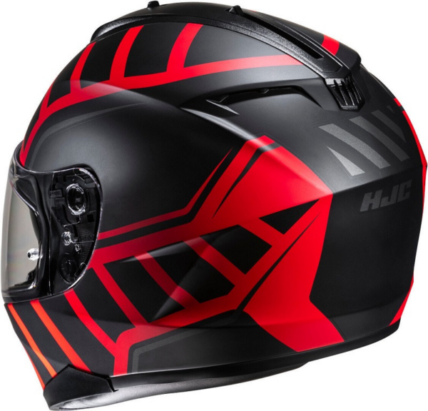 HJC casco moto integral C70N Holt MC1SF rojo - Imagen 4