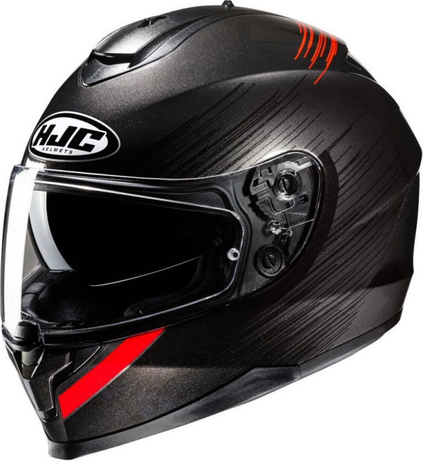 HJC casco moto integral C70N Sway MC1 rojo